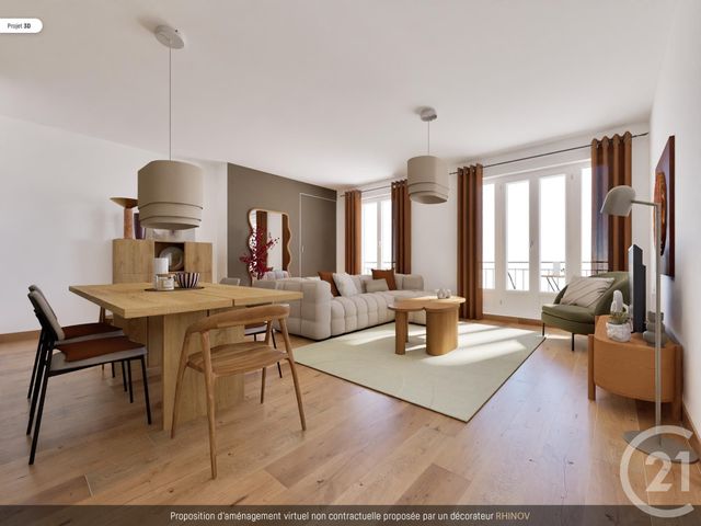 Appartement F4 à vendre - 4 pièces - 99.0 m2 - PARIS - 75020 - ILE-DE-FRANCE - Century 21 Alexandre Dumas