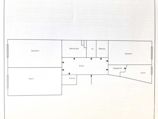Afficher la photo en grand Appartement F3 à vendre - 3 pièces - 71.11 m2 - PARIS - 75020 - ILE-DE-FRANCE - Century 21 Alexandre Dumas