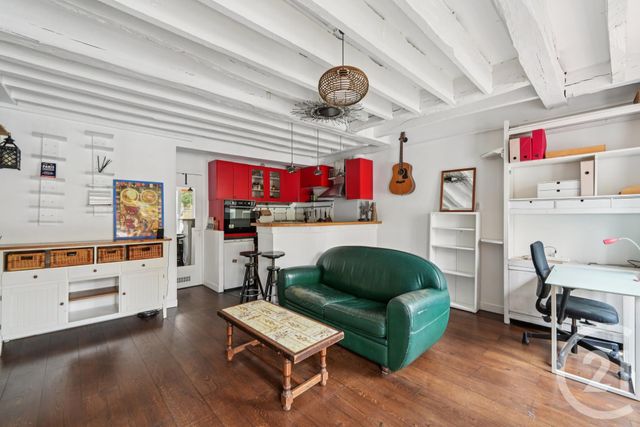 Appartement F1 à louer - 1 pièce - 33.89 m2 - PARIS - 75020 - ILE-DE-FRANCE - Century 21 Alexandre Dumas