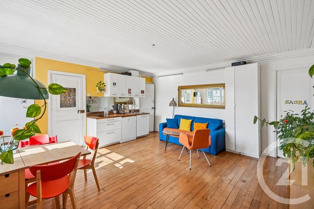 Appartement F2 à vendre - 2 pièces - 44.28 m2 - PARIS - 75020 - ILE-DE-FRANCE - Century 21 Alexandre Dumas