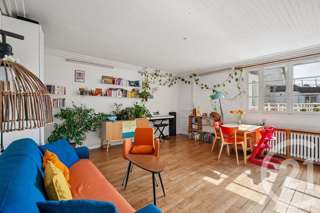 Appartement F2 à vendre - 2 pièces - 44.28 m2 - PARIS - 75020 - ILE-DE-FRANCE - Century 21 Alexandre Dumas