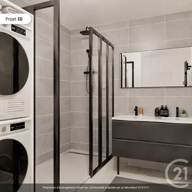 Appartement F3 à vendre - 3 pièces - 63.0 m2 - PARIS - 75020 - ILE-DE-FRANCE - Century 21 Alexandre Dumas