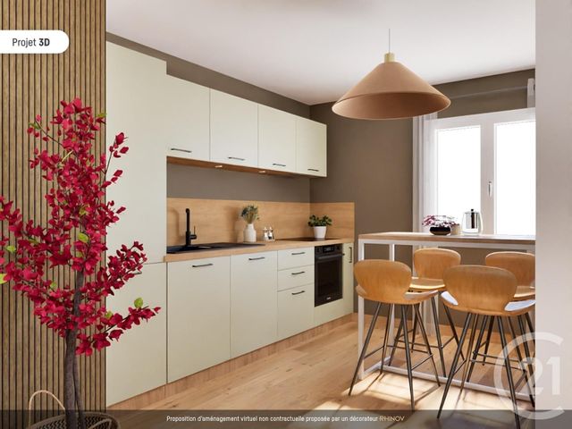 Appartement F3 à vendre - 3 pièces - 63.0 m2 - PARIS - 75020 - ILE-DE-FRANCE - Century 21 Alexandre Dumas