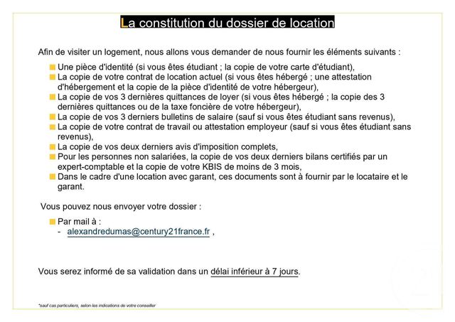 Appartement Studio à louer - 1 pièce - 17.03 m2 - PARIS - 75020 - ILE-DE-FRANCE - Century 21 Alexandre Dumas