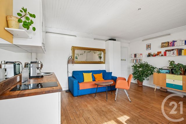 Appartement F3 à vendre - 3 pièces - 44.28 m2 - PARIS - 75020 - ILE-DE-FRANCE - Century 21 Alexandre Dumas