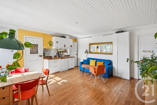 Appartement F3 à vendre - 3 pièces - 44.28 m2 - PARIS - 75020 - ILE-DE-FRANCE - Century 21 Alexandre Dumas