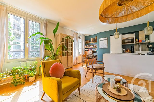 Appartement F2 à vendre - 2 pièces - 44.91 m2 - PARIS - 75020 - ILE-DE-FRANCE - Century 21 Alexandre Dumas