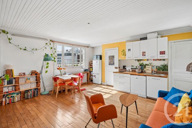 Appartement F3 à vendre - 3 pièces - 44.28 m2 - PARIS - 75020 - ILE-DE-FRANCE - Century 21 Alexandre Dumas