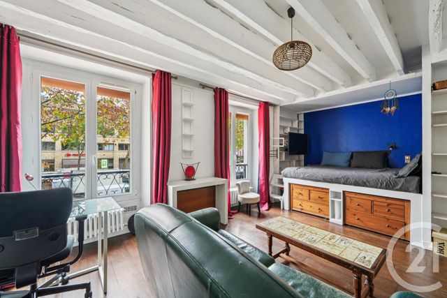 Appartement F1 à louer - 1 pièce - 33.89 m2 - PARIS - 75020 - ILE-DE-FRANCE - Century 21 Alexandre Dumas