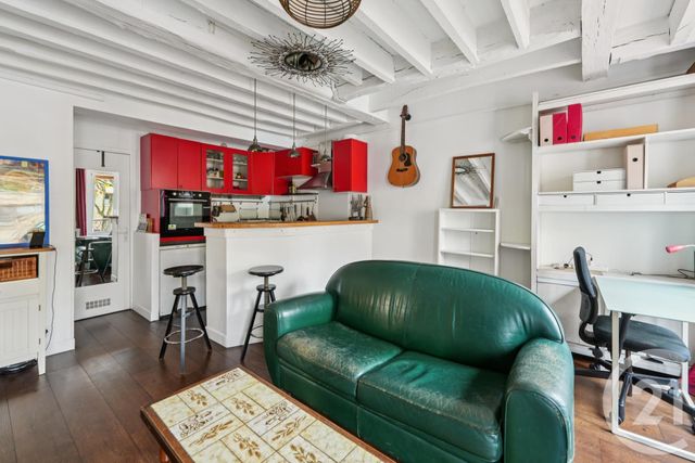 Appartement F1 à louer - 1 pièce - 33.89 m2 - PARIS - 75020 - ILE-DE-FRANCE - Century 21 Alexandre Dumas
