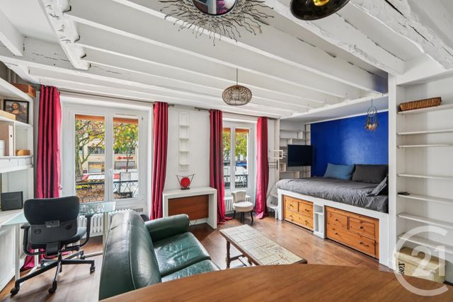 Appartement F1 à louer - 1 pièce - 33.89 m2 - PARIS - 75020 - ILE-DE-FRANCE - Century 21 Alexandre Dumas